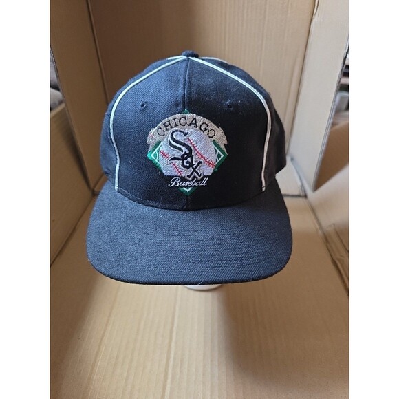 Vintage 90s The Game New York Yankees Baseball MLB SnapBack Hat - Picture 1 of 10